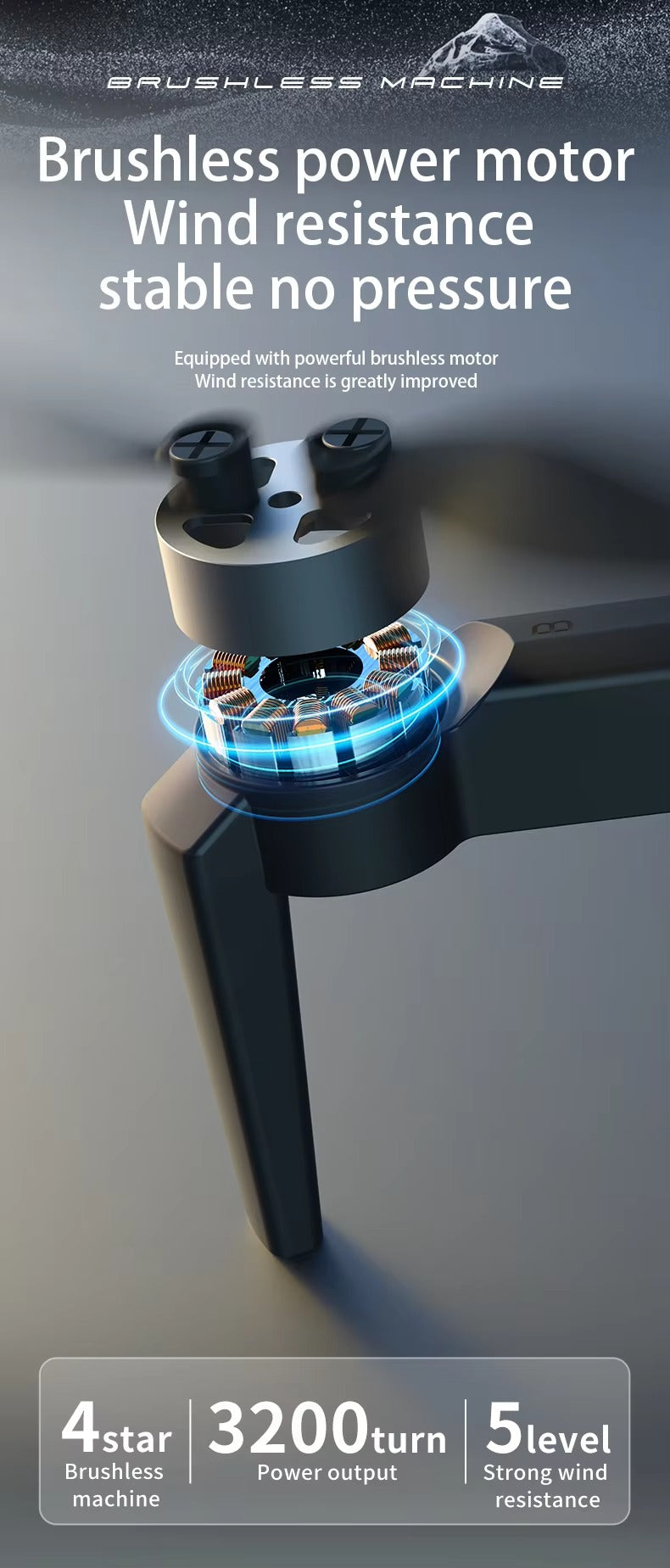 Z102 4K HD Foldable Shock-Absorbing EIS Anti-Shake Smart Drone