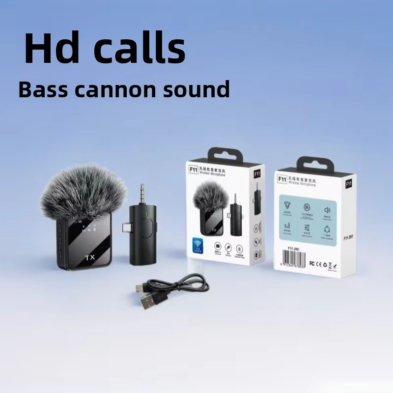 F11 Wireless Lavalier Microphone