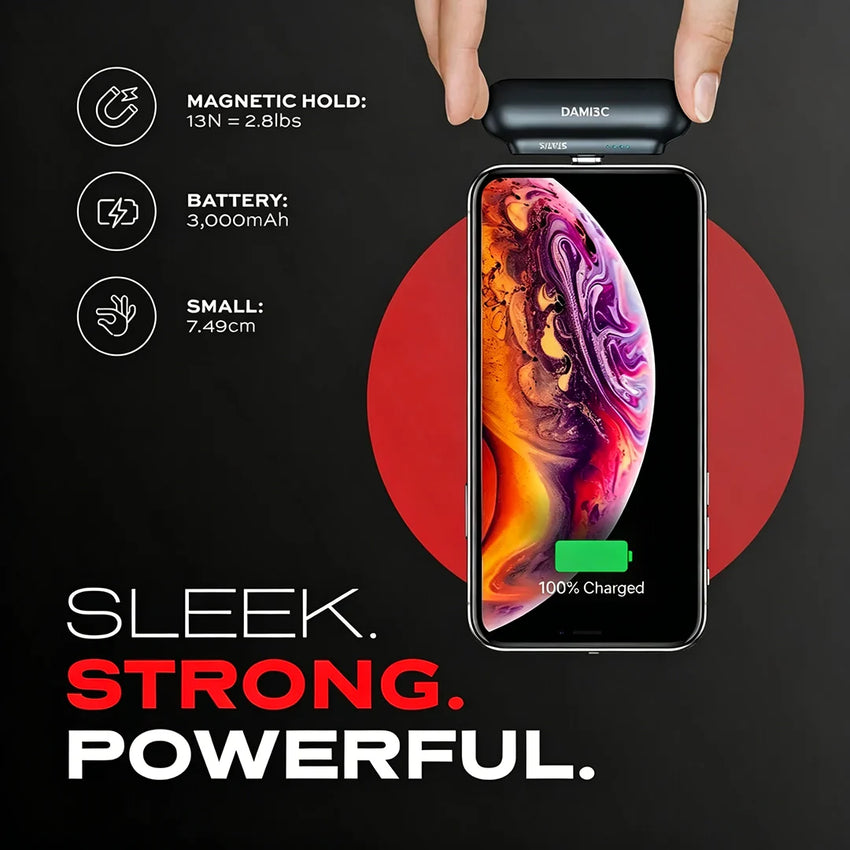 Snap-N-Charge 3000mAh | Universal Magnetic Power Bank