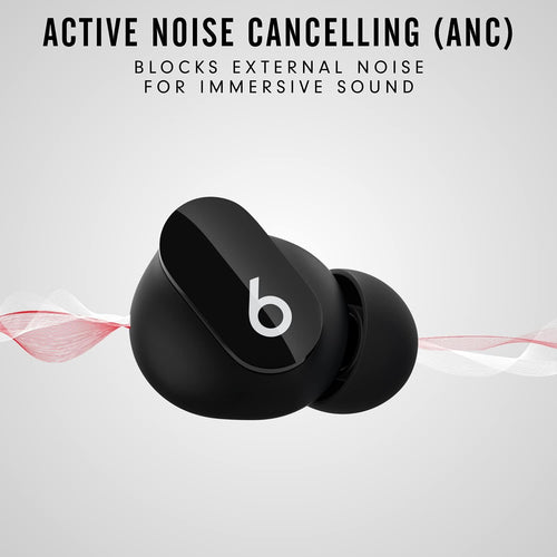Beats Studio Buds - Écouteurs sans fil à réduction de bruit - Compatibles Apple et Android, micro intégré, indice IPX4, écouteurs résistants à la transpiration
