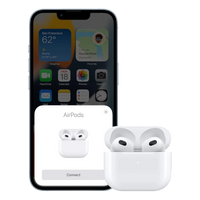 Airpods 3 with MagSafe Charging Case Bluetooth (White, True Wireless) With One Year Warranty